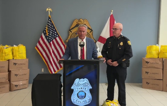 Tampa Police Department Enhances Emergency Response with LifeVac Devices Donation