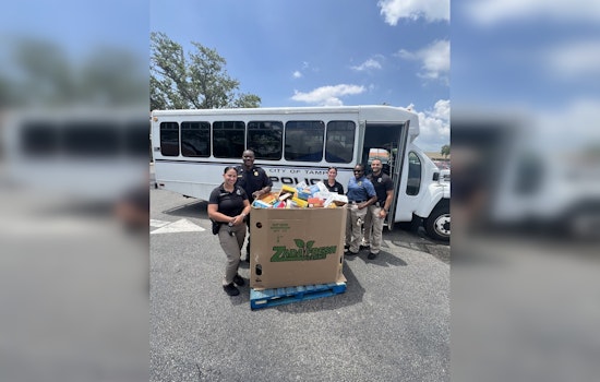 Tampa Police Partner with Walmart and Amazon to Tackle Child Hunger in "Cereal for Summer" Initiative