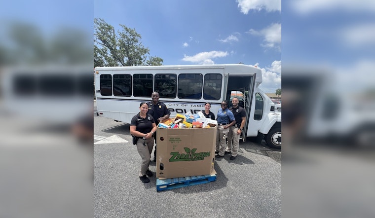 Tampa Police Partner with Walmart and Amazon to Tackle Child Hunger in "Cereal for Summer" Initiative