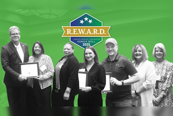 Tennessee Bureau of Workers' Compensation Honors Six Employers for Excellence in Return-to-Work Programs