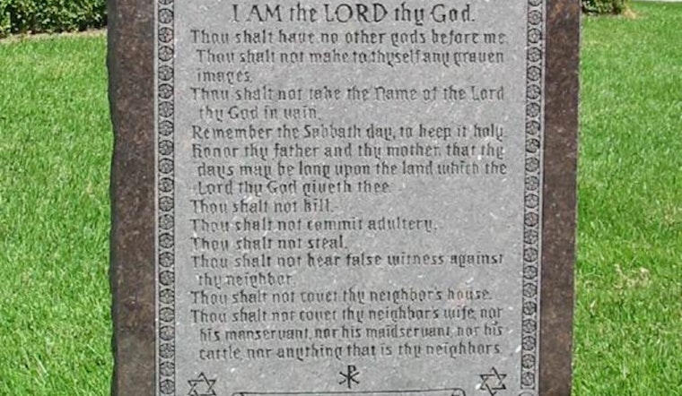 Texas Governor Greg Abbott Mandates Display of Ten Commandments in Public School Classrooms