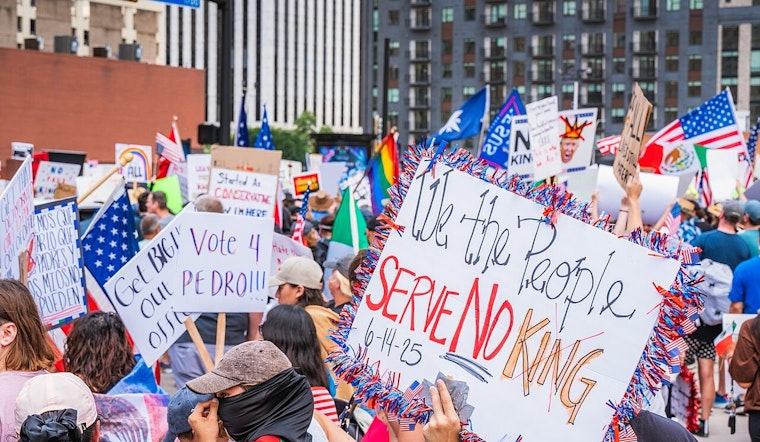 Thousands Join 'No Kings Day of Mobilizations' in Central Texas Amid Military Parade in DC