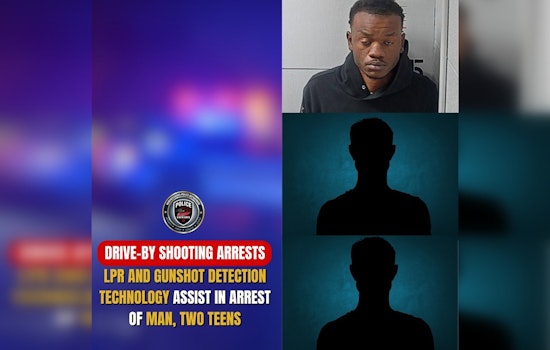 Three Arrested After Technology Helps Track Suspects in Murfreesboro Drive-By Shooting