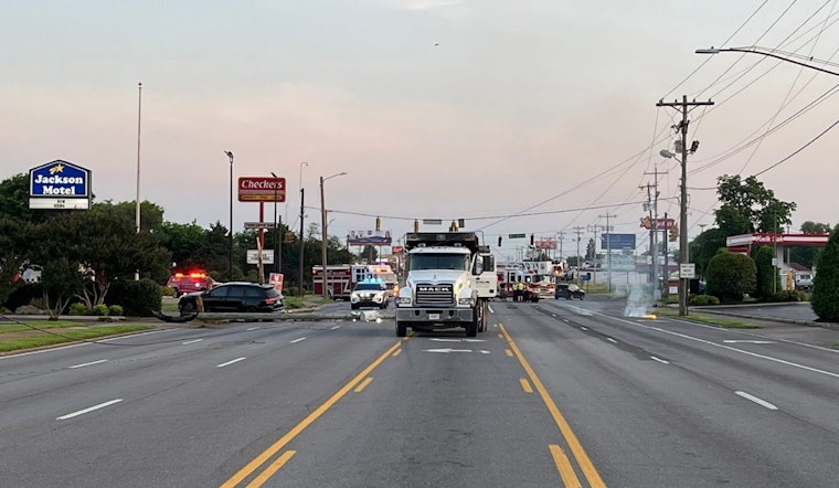 Traffic Delays in Murfreesboro as Wreck Causes Power Outages and Road Closures at NW Broad Street