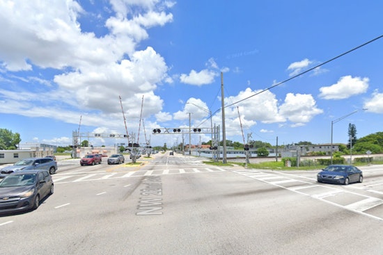 Tri-Rail Train Clips Miami-Dade Transit Bus in Opa-locka, Passengers Treated for Minor Injuries