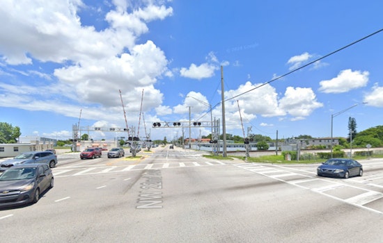 Tri-Rail Train Clips Miami-Dade Transit Bus in Opa-locka, Passengers Treated for Minor Injuries