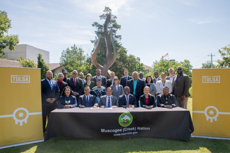 Tulsa and Muscogee Nation Forge Landmark Public Safety and Sovereignty Agreement