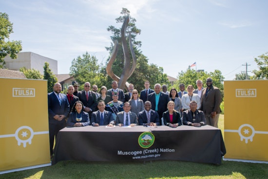 Tulsa and Muscogee Nation Forge Landmark Public Safety and Sovereignty Agreement