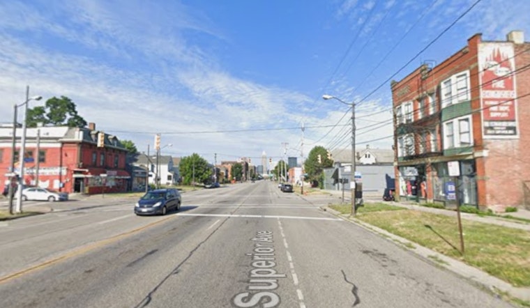 Two Cleveland Police Officers and Driver Hospitalized After Colliding and Crashing into Building on Superior Avenue