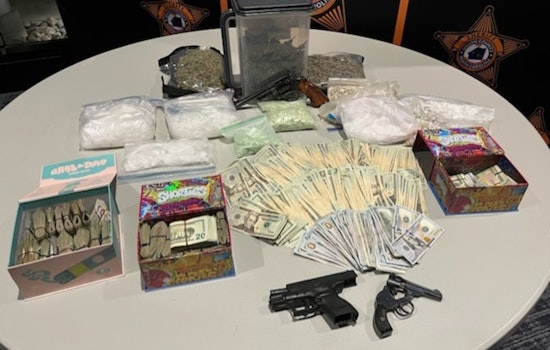 Union County Sheriff's Office Seizes Drugs, Weapons and Cash in Monroe Drug Bust Involving Two Suspects