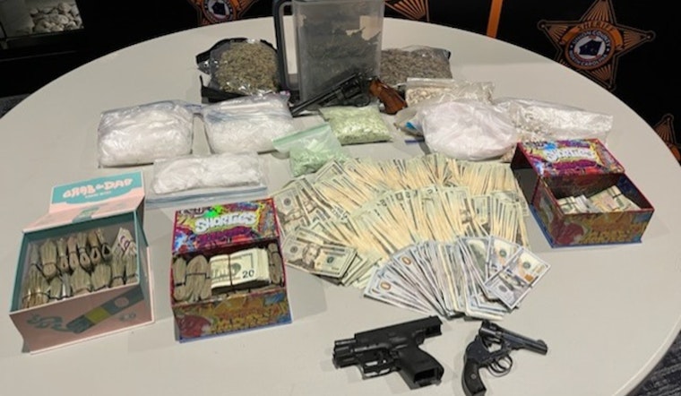 Union County Sheriff's Office Seizes Drugs, Weapons and Cash in Monroe Drug Bust Involving Two Suspects
