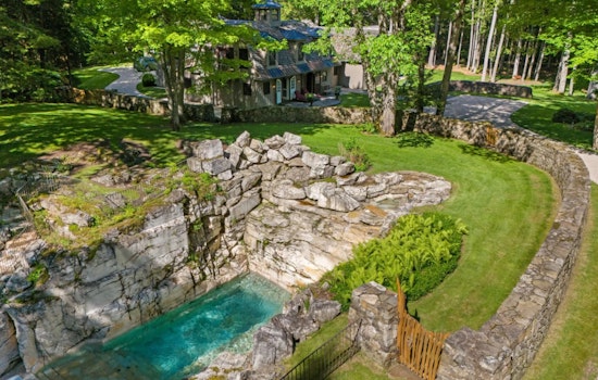 Unique $3.25M Berkshire Estate Hits Market Featuring Rare Quarry Pool Near Sheffield