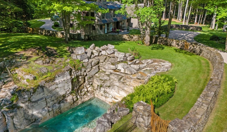 Unique $3.25M Berkshire Estate Hits Market Featuring Rare Quarry Pool Near Sheffield