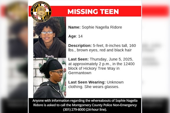 Urgent Community Search Underway for Missing Germantown Teen Sophie Ridore