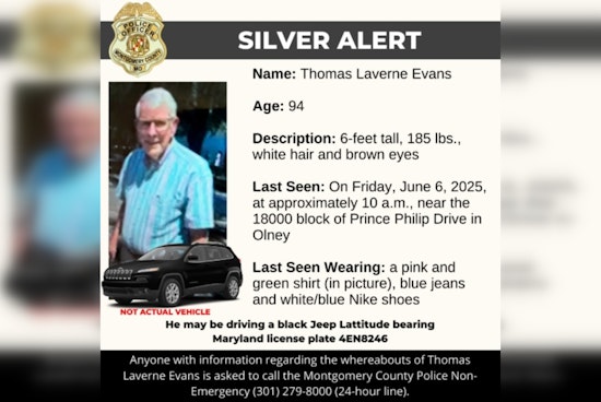 Urgent Search for 94-Year-Old Thomas Laverne Evans Underway in Montgomery County