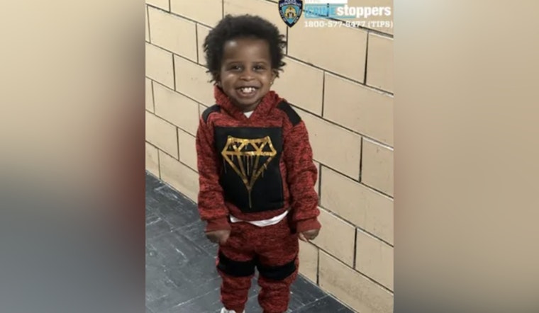 Urgent Search for Missing 2-Year-Old Bronx Boy Montrell Williams Continues After Month-Long Disappearance