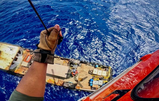 U.S. Coast Guard Heroically Rescues Injured Boater Near Marathon, Florida