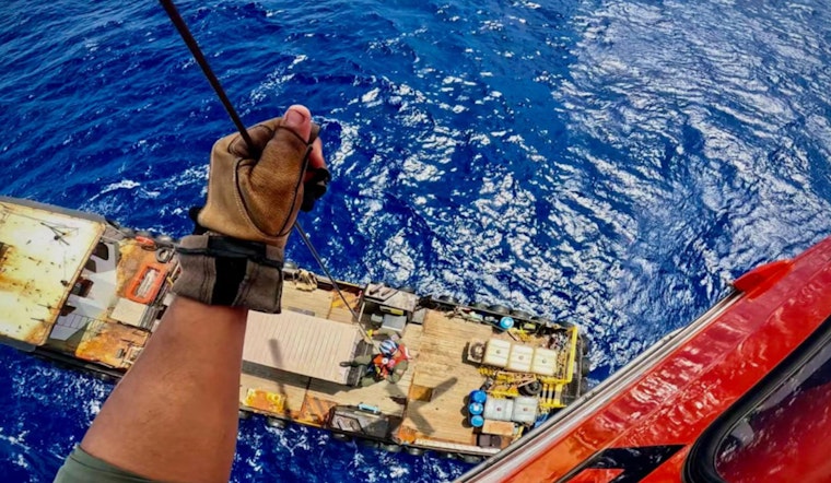 U.S. Coast Guard Heroically Rescues Injured Boater Near Marathon, Florida