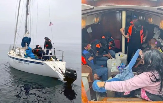 U.S. Coast Guard Intercepts 16 Migrants Off Point Loma Coast, Border Patrol Takes Custody