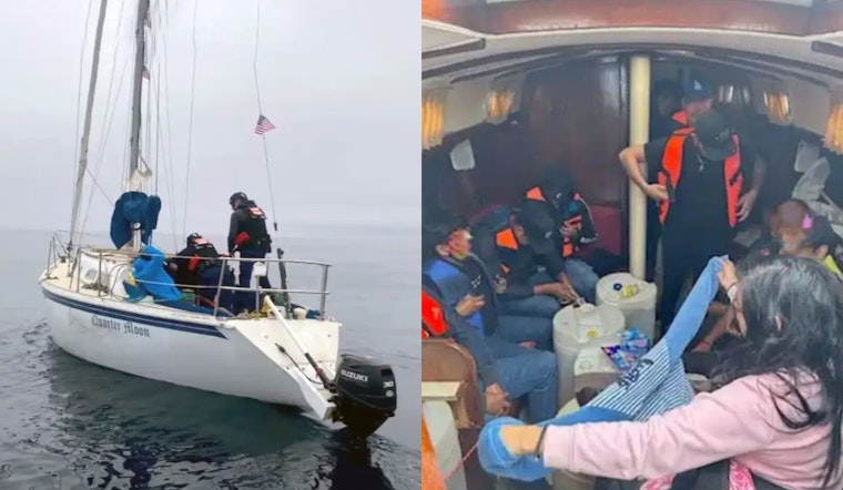 U.S. Coast Guard Intercepts 16 Migrants Off Point Loma Coast, Border Patrol Takes Custody