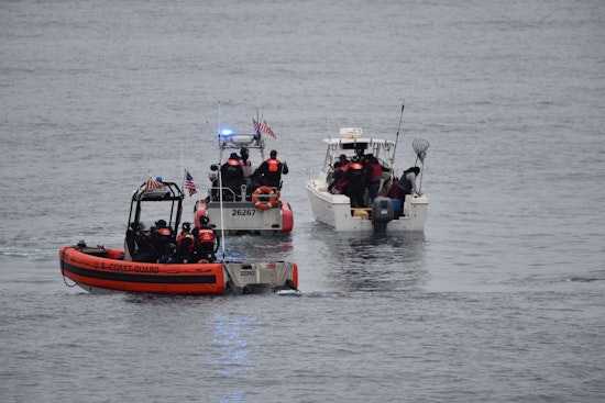 U.S. Coast Guard Intercepts Vessel Carrying 11 Suspected Migrants Off La Jolla Coast