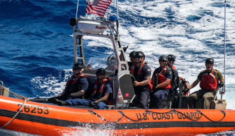 USCG Cutter Harriet Lane and Cook Islands Team Up to Combat Illegal Fishing in Joint Maritime Law Enforcement Operation