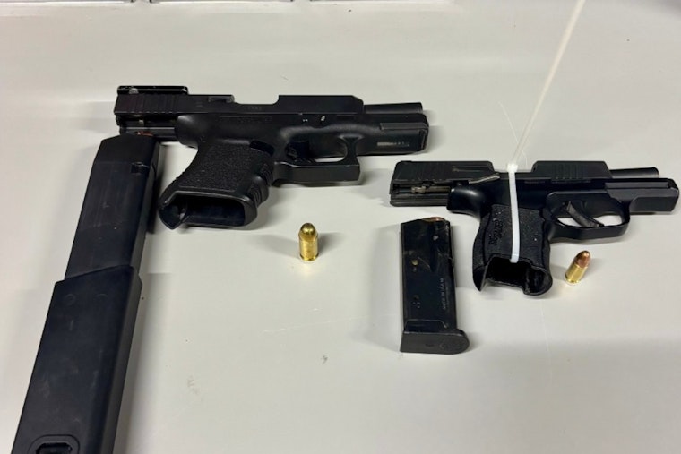 Vallejo Police Arrest Five After Auto Burglary and High-Speed Chase, Firearms and Burglary Tools Seized