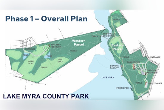 Wake County Commissioners Approve Design for New Lake Myra County Park in Eastern Wake