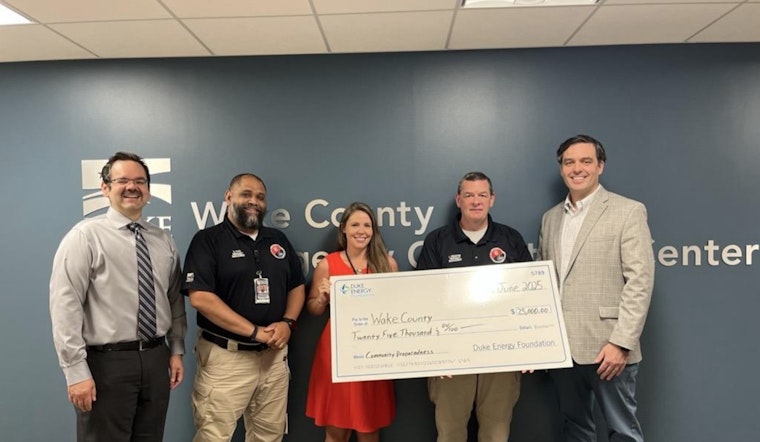 Wake County Partners with Duke Energy Foundation to Distribute Emergency Kits for Disaster Preparedness