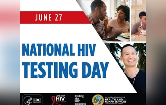 Wake County to Commemorate National HIV Testing Day with Free Testing and Educational Events throughout June
