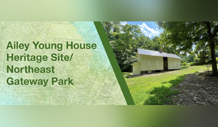 Wake Forest to Develop Northeast Gateway Park, Celebrate African American Heritage at Ailey Young House Site