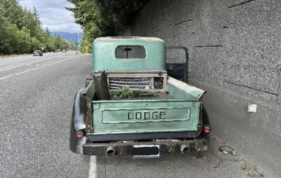 Washington State Patrol Seeks Witnesses in Hit-and-Run Incident on I-90 Involving White Van and Vintage Pickup