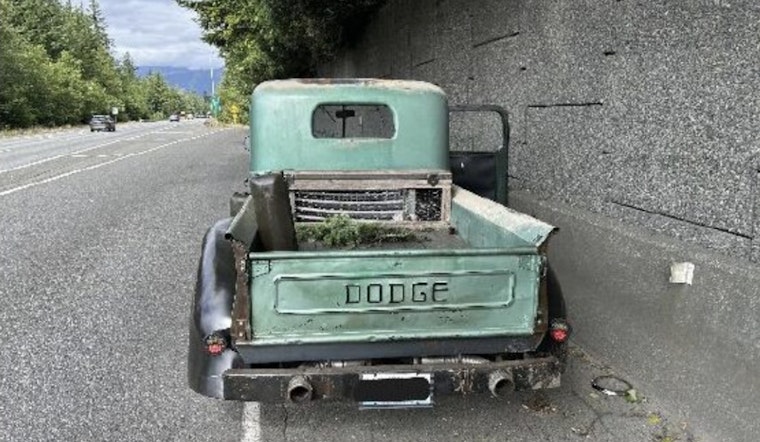 Washington State Patrol Seeks Witnesses in Hit-and-Run Incident on I-90 Involving White Van and Vintage Pickup