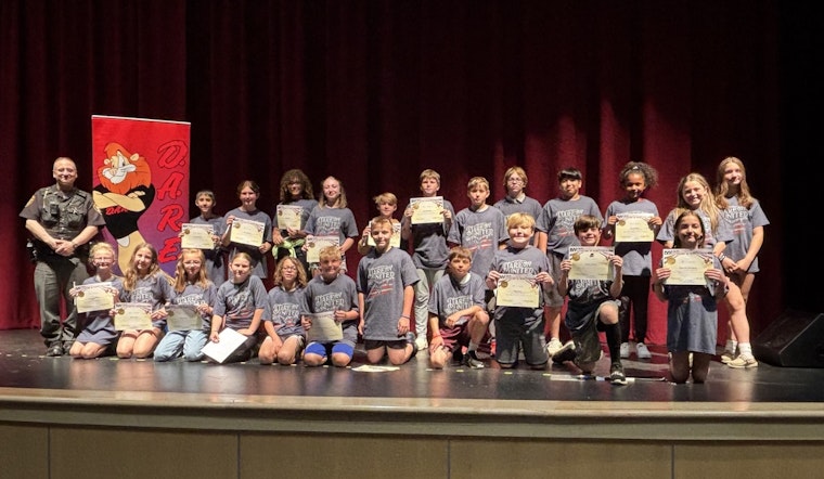 Wellington Students Shine in D.A.R.E. Graduation Led by Lorain County Sheriff's Deputy