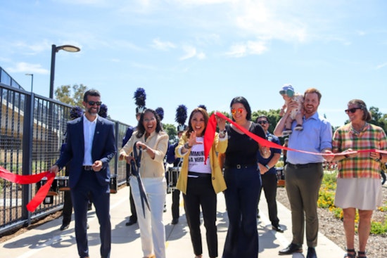 West Sacramento Celebrates Opening of Sycamore Trail Overpass for Cyclists and Pedestrians