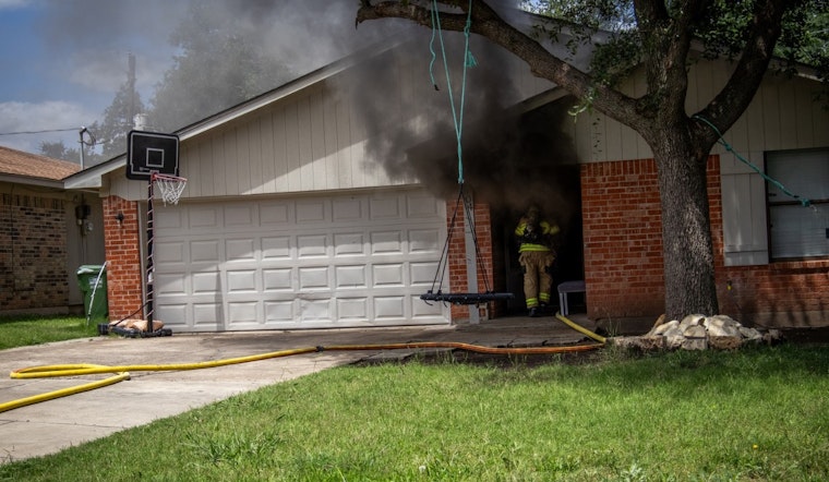 White Settlement Community and Firefighters Unite to Rescue Dog from House Fire
