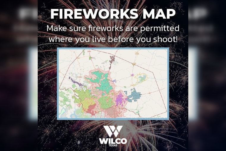 Williamson County Officials Highlight Firework Regulations Ahead of Fourth of July
