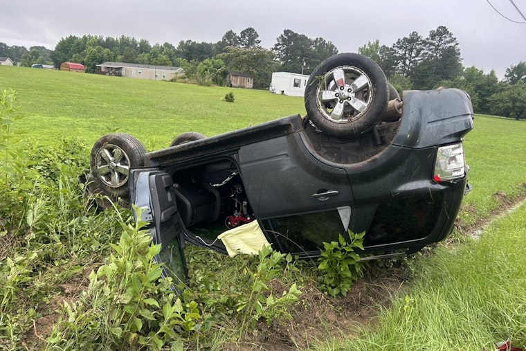 Woman in Stable Condition After Vehicle Overturns on NC 48 Highway Near Gaston