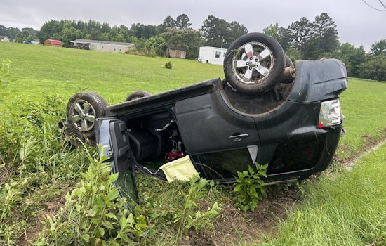 Woman in Stable Condition After Vehicle Overturns on NC 48 Highway Near Gaston