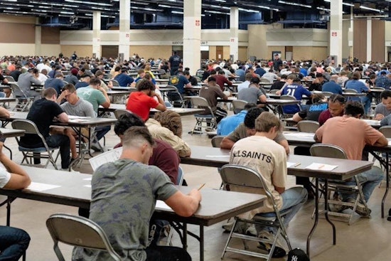 1,500 Hopefuls Take On Fort Worth Firefighter Entry Exam Amidst Independence Day Festivities