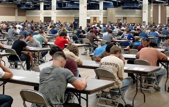 1,500 Hopefuls Take On Fort Worth Firefighter Entry Exam Amidst Independence Day Festivities