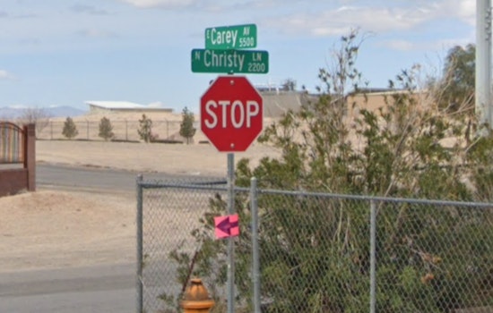 22-Year-Old Motorcyclist Killed in Solo Crash on E. Carey Ave, Las Vegas' 94th Traffic Death