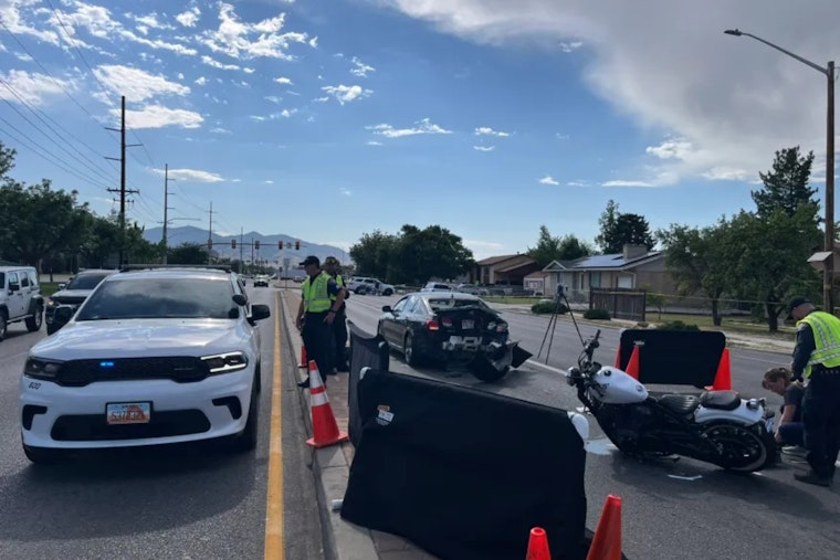 23-Year-Old Motorcyclist Dies in Collision on 4100 South in West Valley City