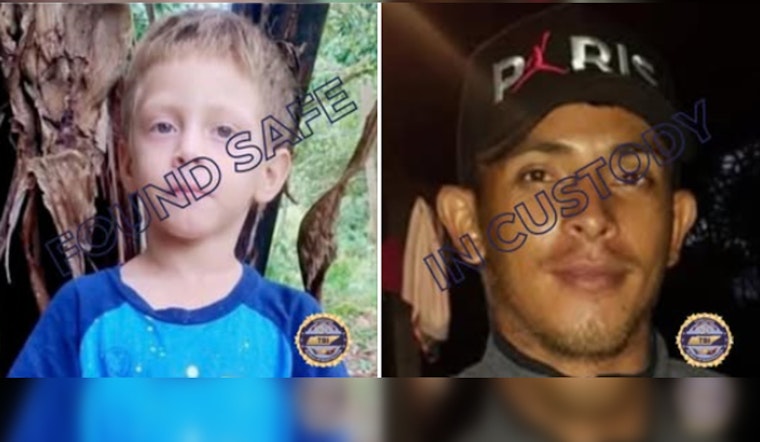 6-Year-Old Ernesto Found Safe in Sevier County, Father Jorge Lopez in Custody Facing Kidnapping, Assault Charges