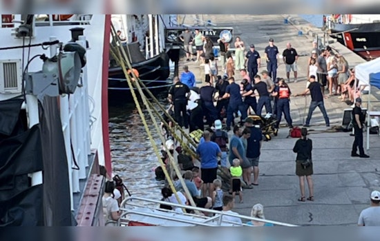 97-Year-Old Man Rescued from Grand River by New Coast Guard Member During Festival in Grand Haven