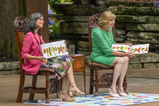 Ohio First Lady Fran DeWine Teams Up with Second Lady Usha Vance at State Fair in Early Literacy Advocacy Effort