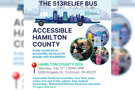 "Accessible Hamilton County": 513Relief Bus and DDS to Host Inclusive Community Event in Cincinnati