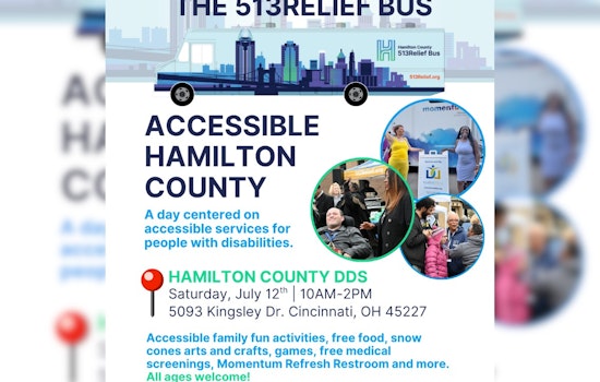 "Accessible Hamilton County": 513Relief Bus and DDS to Host Inclusive Community Event in Cincinnati