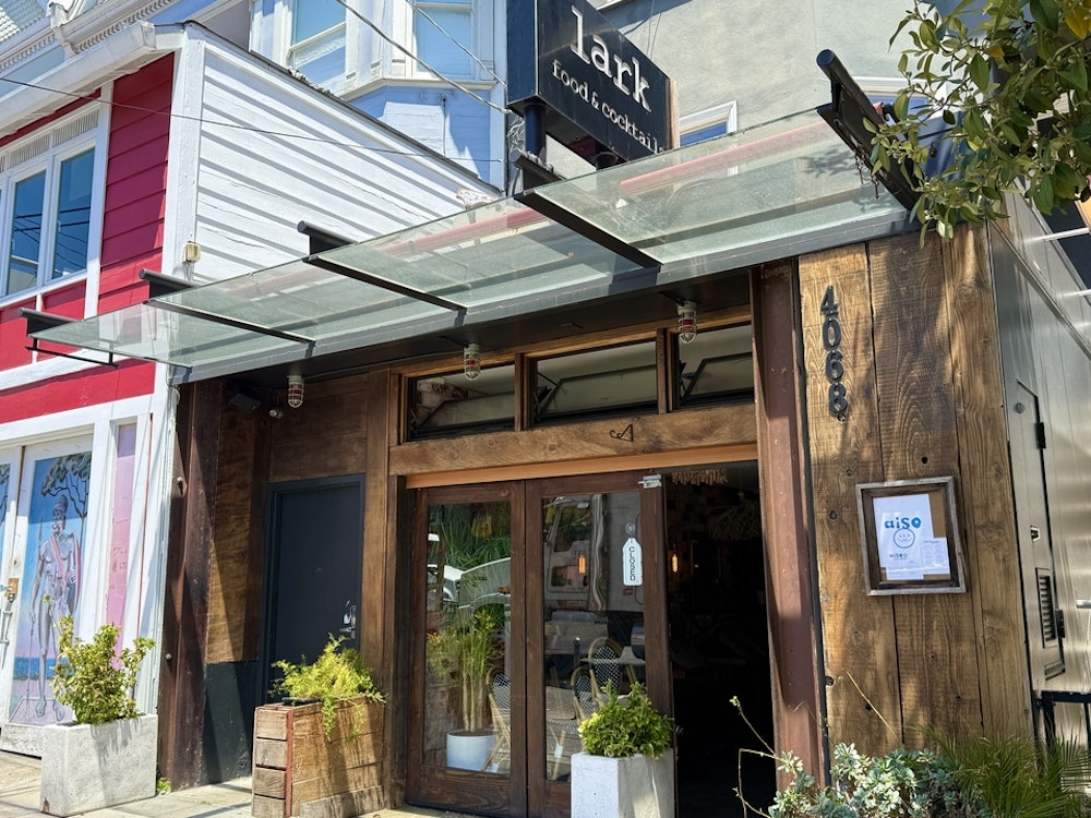 Aiso, a New Plant-Based Restaurant, Now Open In Former Lark Space In the Castro