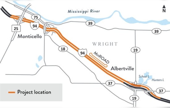 Albertville to Monticello I-94 Commuters: Prep for Traffic Shift as Construction Advances